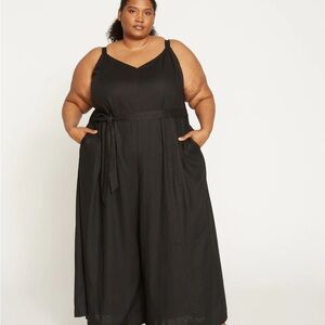 Universal Standard Black Wide Leg Jumpsuit - XL - Plus Size 26/28